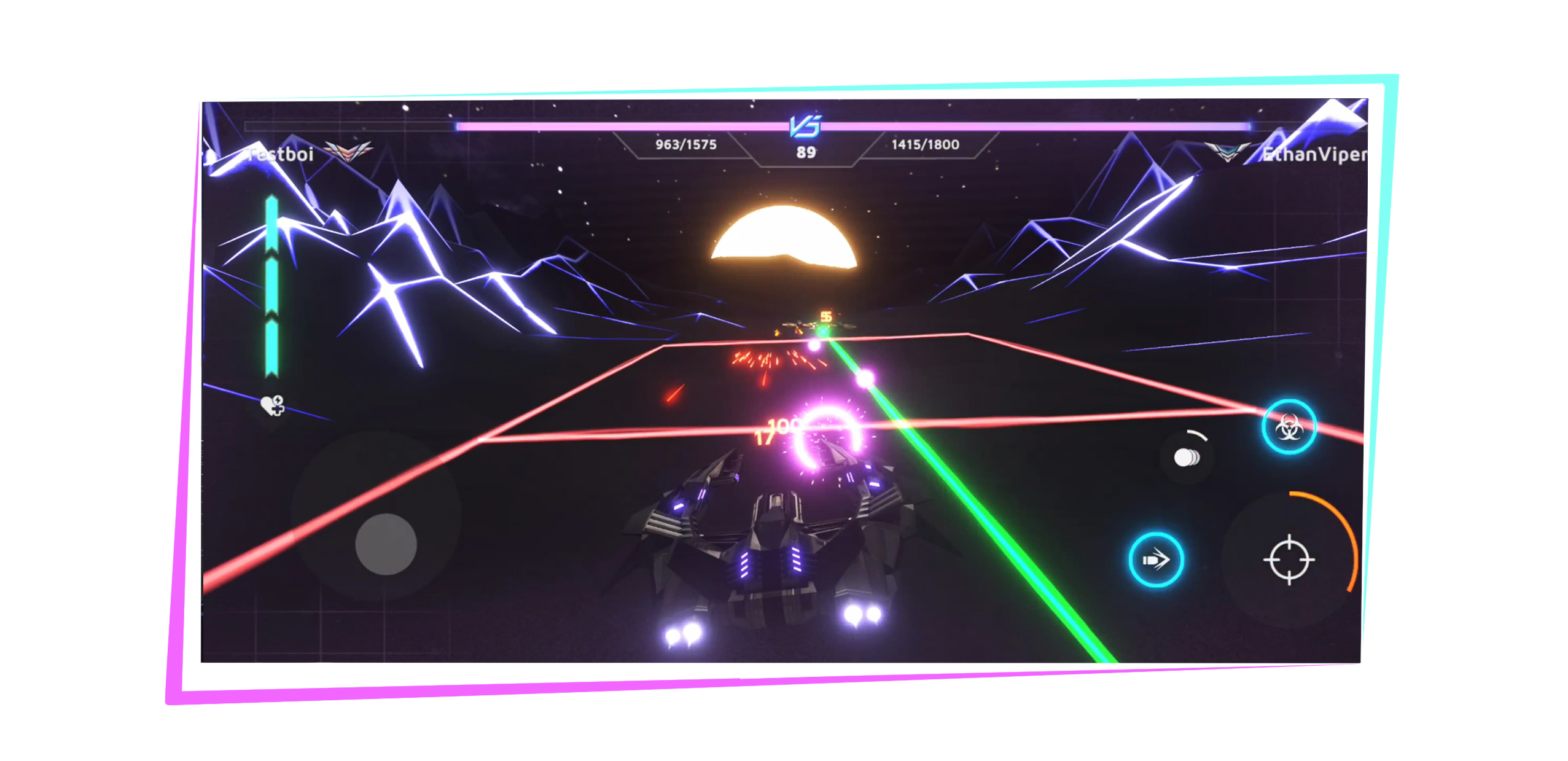 Starship raven in action