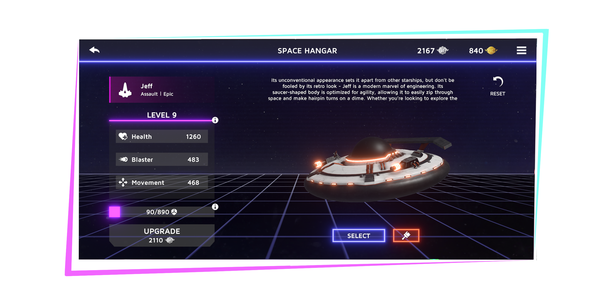 Upgrade your starship